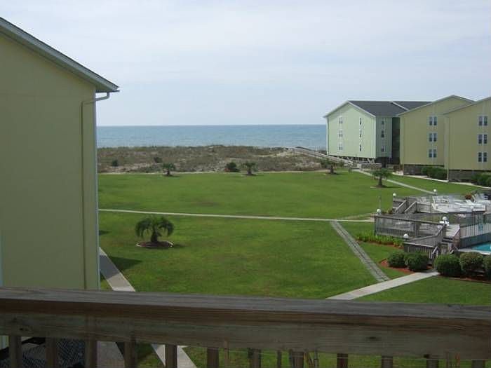 Ocean view from balcony