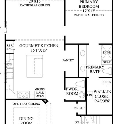 Optional Alternate Kitchen Layout