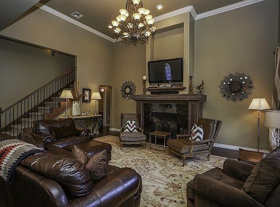 Beautiful fireplace