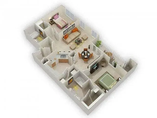 Floor plan Ocatilla