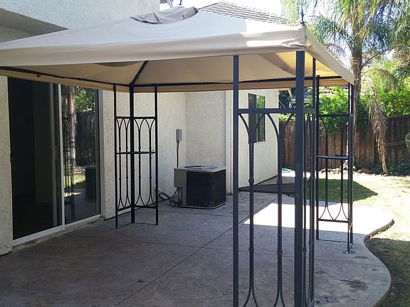 Backyard patio