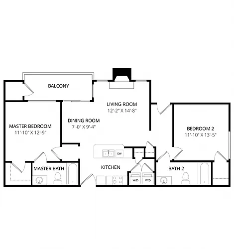 Floor plan B3 Cimarron
