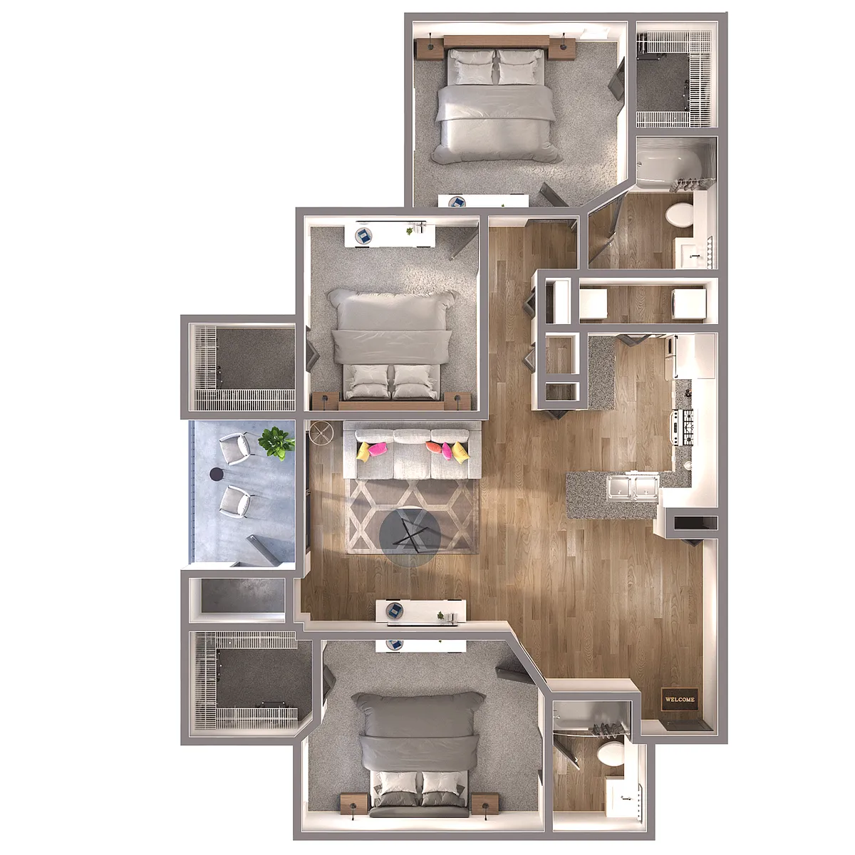 Floor plan C1