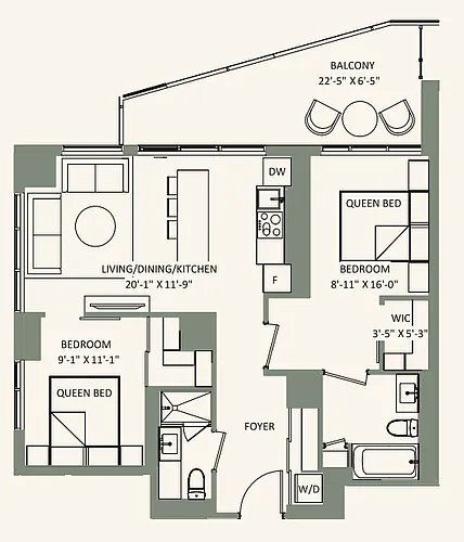 Floor plan 2501