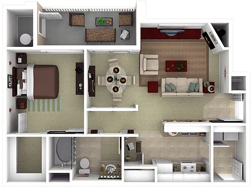 Floor plan Residence 2 Luxury