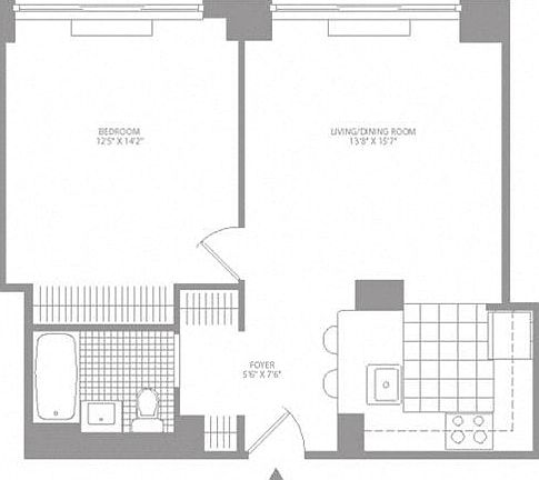 2nd image of 111 Worth St #Penthouse F