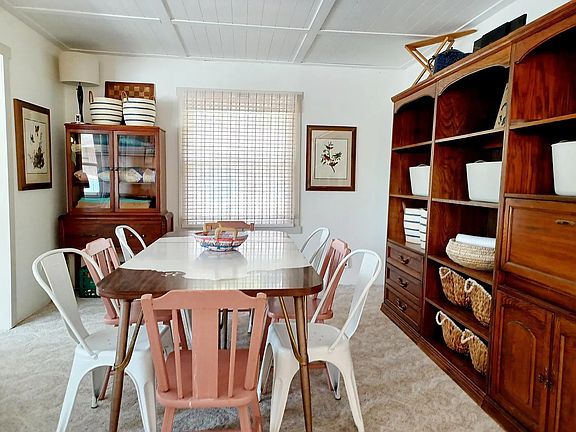 Spacious dining room or work space