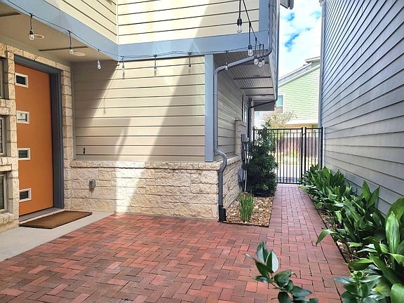 Courtyard and front door