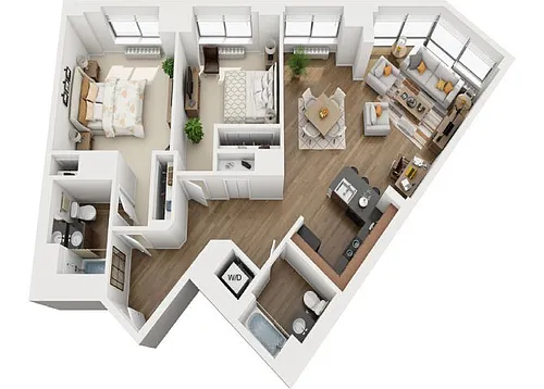 Floor plan Blanchet