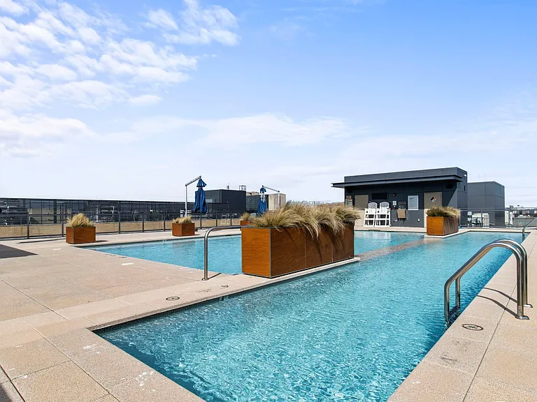 Enjoy your rooftop lap pool