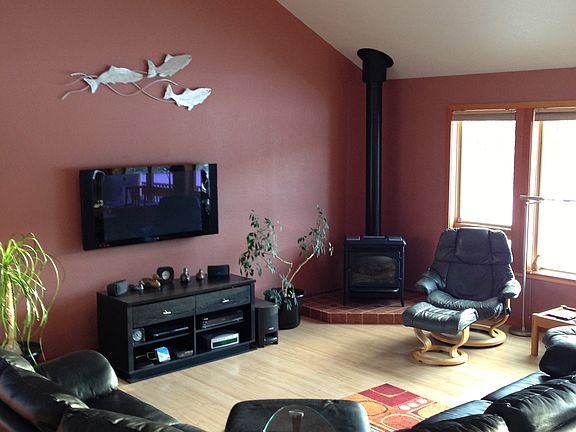 Living room off kitchen