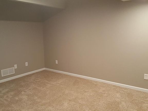 Family room in lower level
