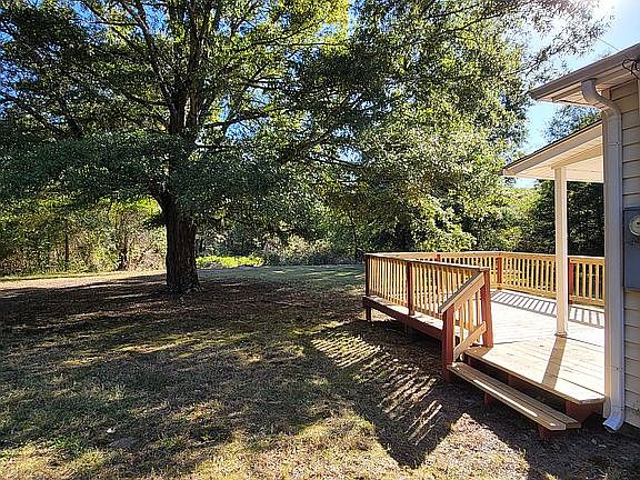 Large back yard circle drive