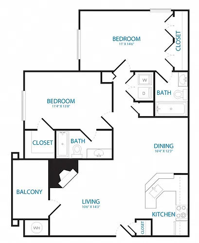 Floor plan The Stonewall