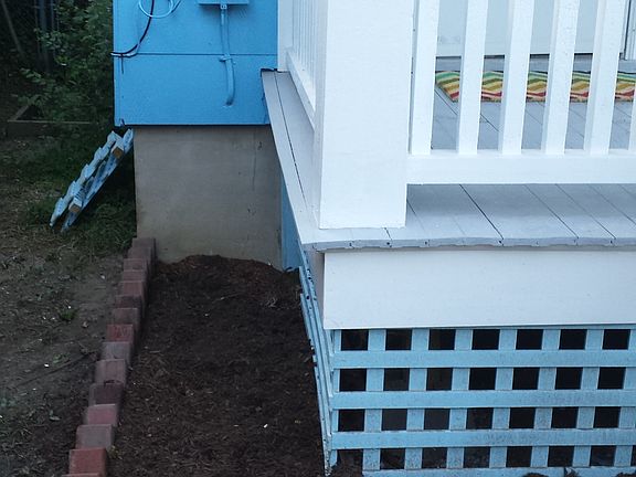 new front porch, 2014