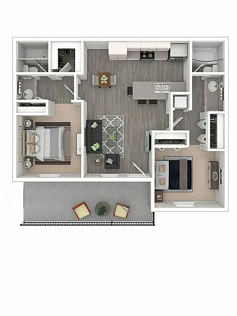 Floor plan B2RR