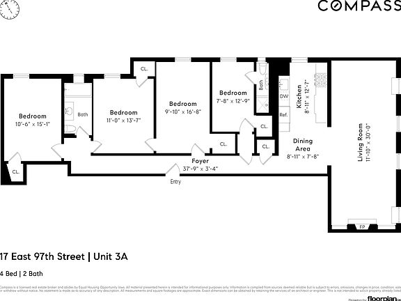 2nd image of 17 E 97th St APT 3A