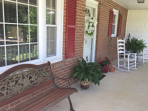 Relaxing country porch