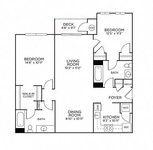 Floor plan Churchville