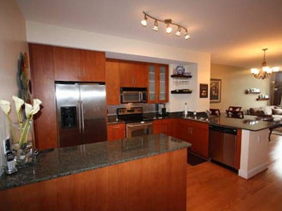 Large kitchen with ample