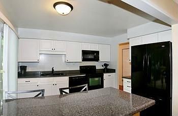 Another view of the kitchen. All the appliances are staying with the home in the kitchen.