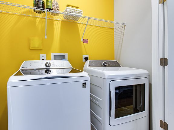 Convenient laundry room