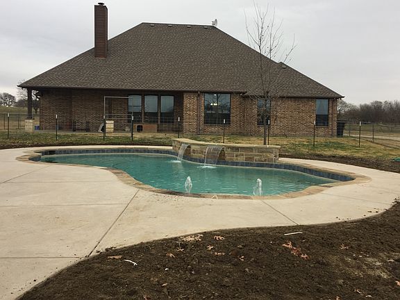 Pool/backyard/back of house 