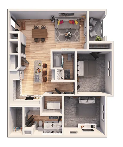 Floor plan Rust