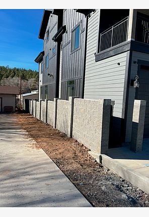 leads to back of home