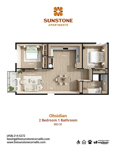 Floor plan Obsidian