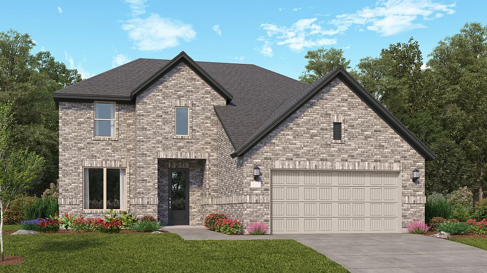 Wakefield II Plan, Tavola Fairway Collection, New Caney, TX 77357