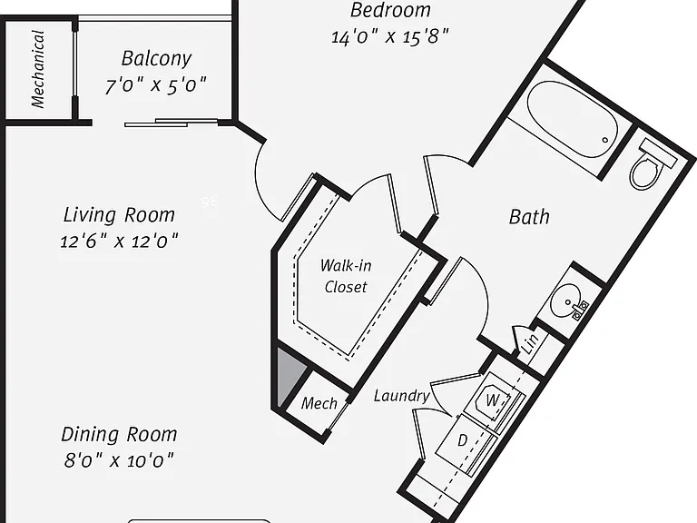 A3R floor plan Rutherford Station