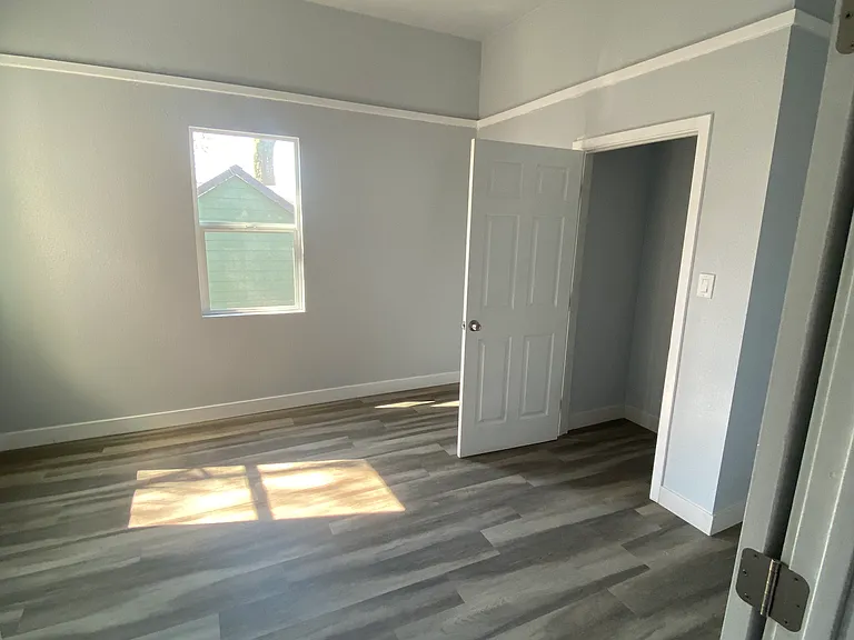 Bedroom #2 - view of closet from hallway door
