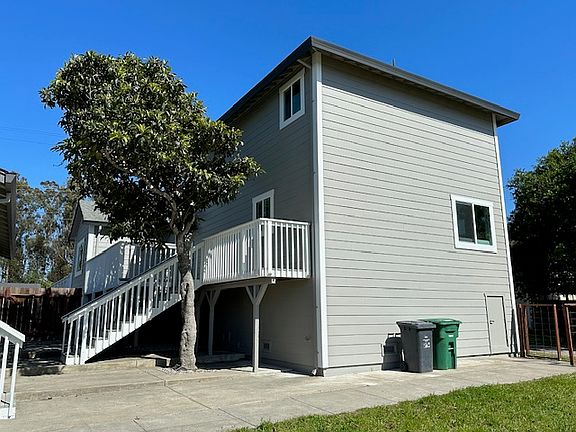 House from backyard