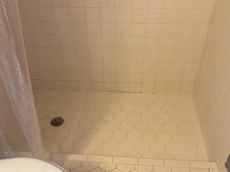 Downstairs shower