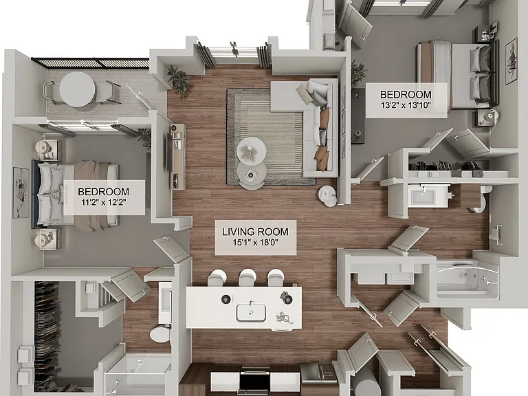 Wrenley Luxury Apartment Homes — Photo 48