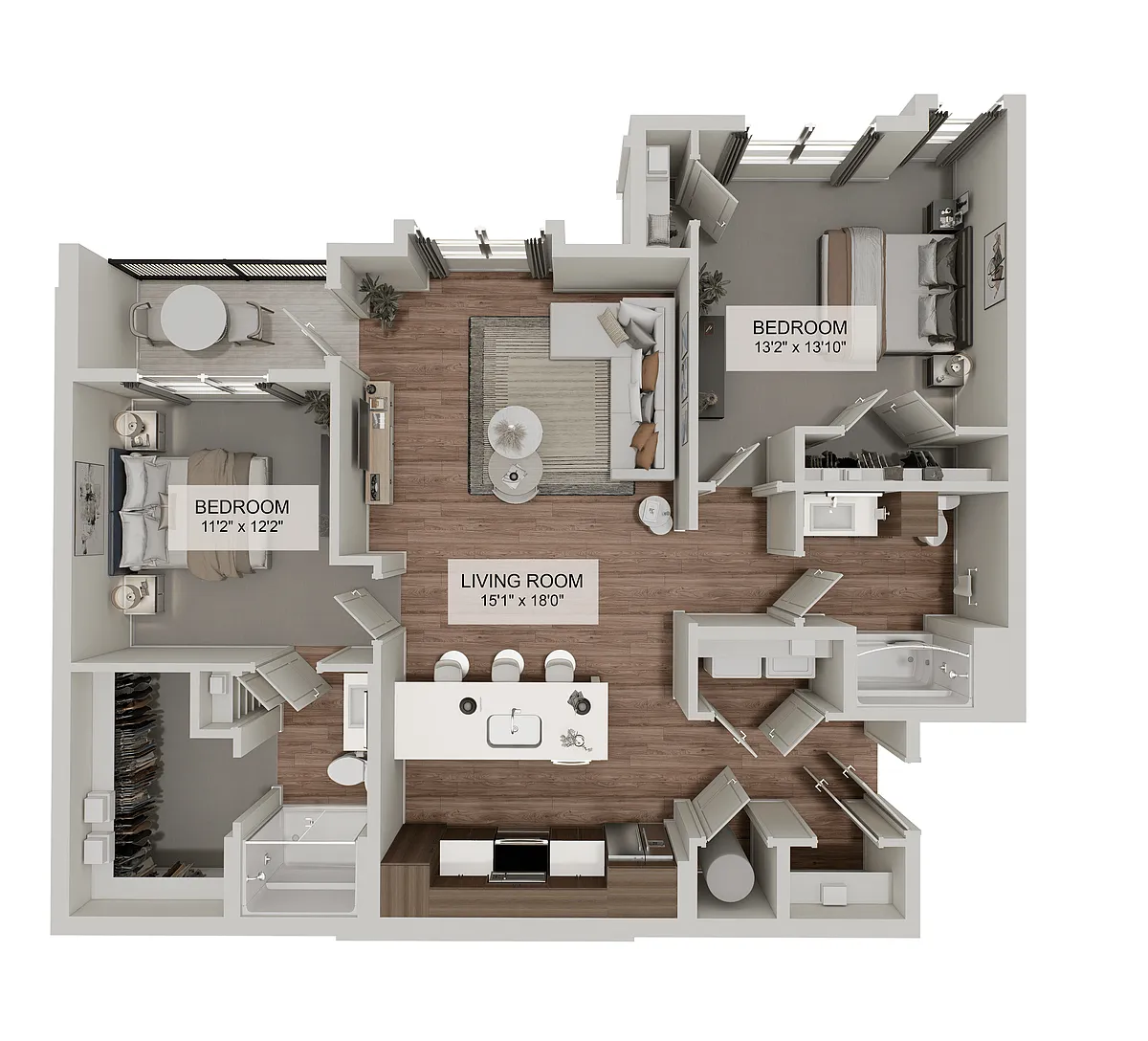 Floor plan The Magnolia (B3)