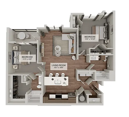 Floor plan The Magnolia (B3)