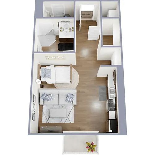 Floor plan Ensign B-1