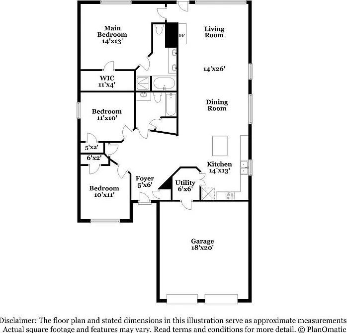 3 bed, 2.0 bath, 1556 sqft, $2,015 — Photo 2