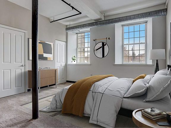 Spacious Bedroom With Natural Lighting