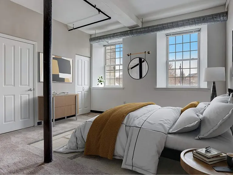 Spacious Bedroom With Natural Lighting