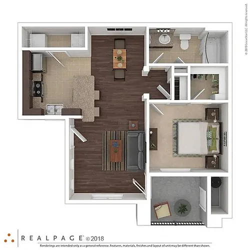 Floor plan The Rombauer