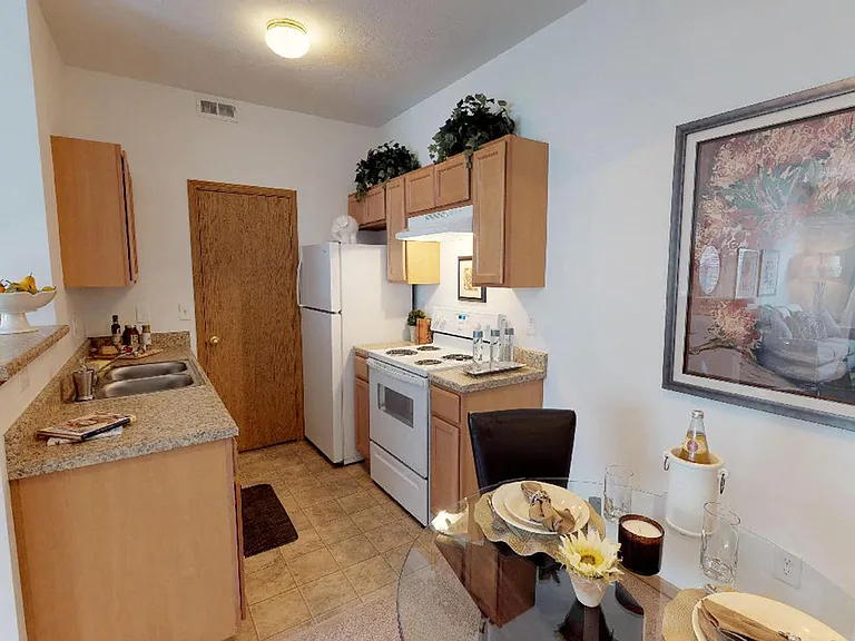 2 Bedroom 1 Bathroom Model Kitchen
