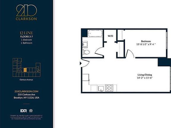 2nd image of 210 Clarkson Ave #412