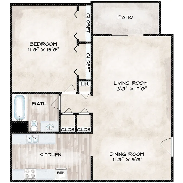 Floor plan Aspen