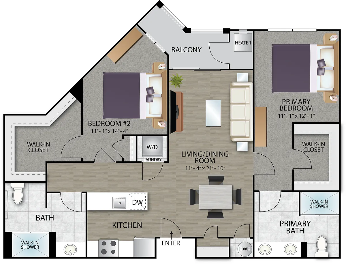 Floor plan B11