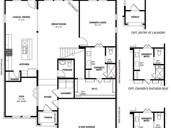 Southfork First Floor Plan