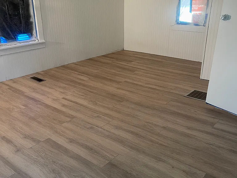 Downstairs Master Bedroom with 2 closets