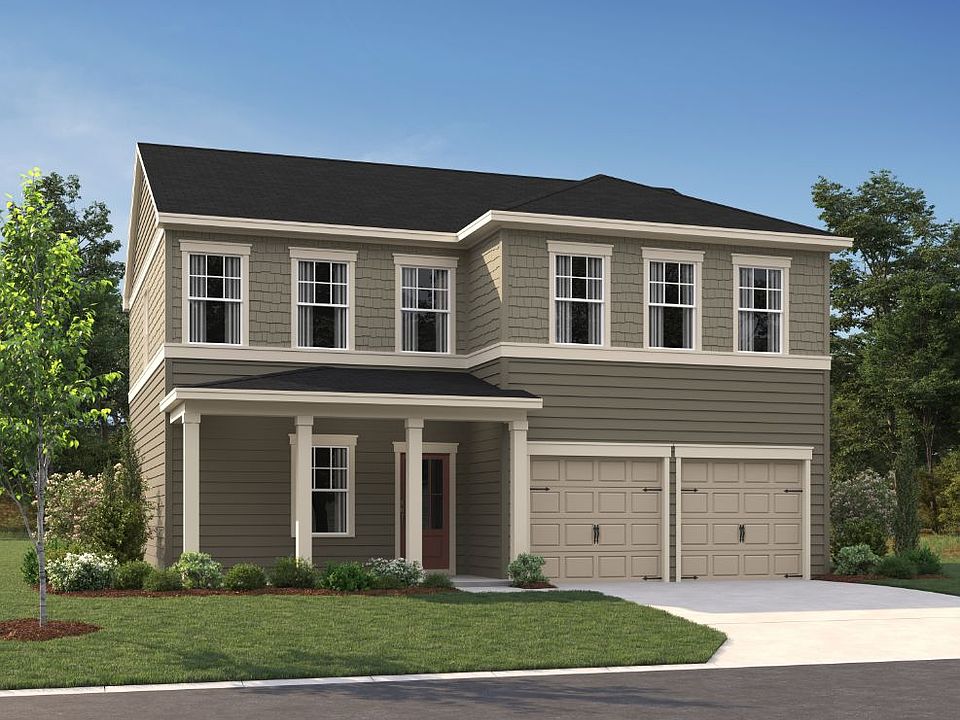 Rendering is for illustrative purposes. Actual exterior selections may vary by homesite.